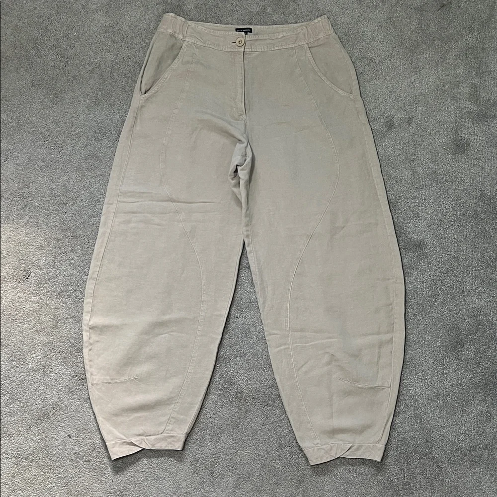 Stella Carakasi Linen Balloon Pant Tan Small